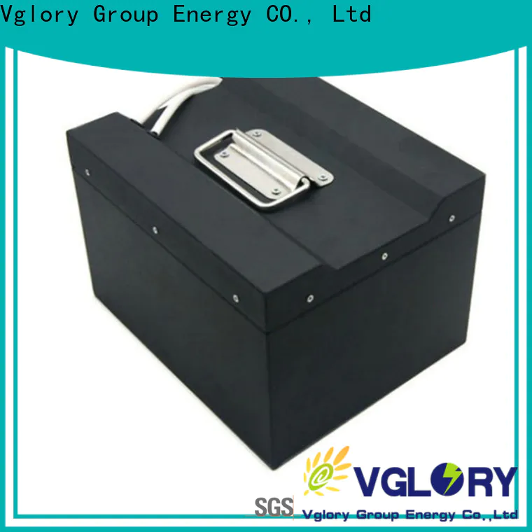 Vglory hot selling rechargeable lithium batteries supplier for military medical