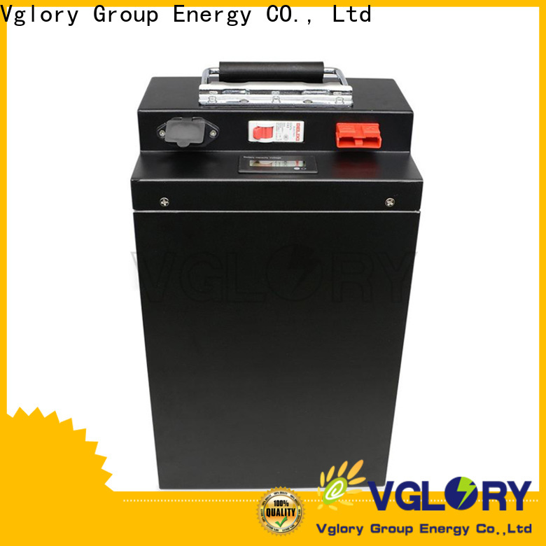 Vglory quality lithium ion rv battery personalized for solar storage
