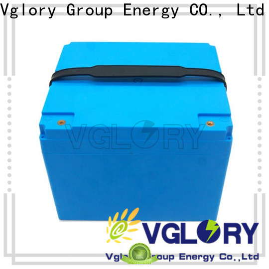 Vglory lithium ion solar battery supplier for telecom