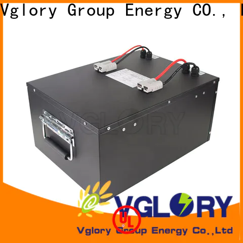 Vglory 48 volt golf cart batteries factory price for e-forklift
