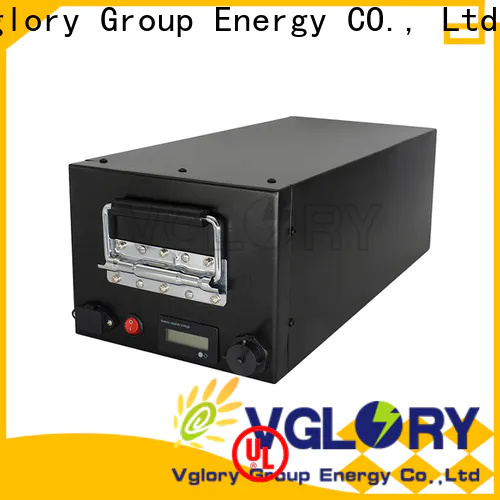 Vglory sturdy solar power battery storage supplier for UPS