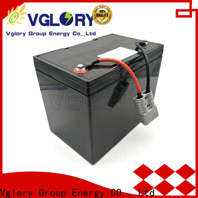 Vglory solar battery factory price for telecom