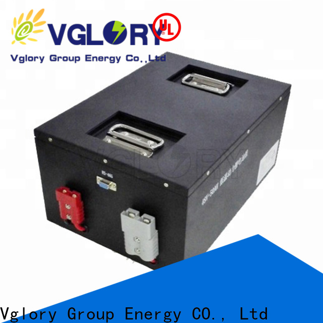 Vglory professional solar power battery storage factory price for UPS
