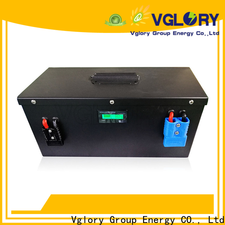 Vglory reliable lithium solar batteries wholesale for military medical