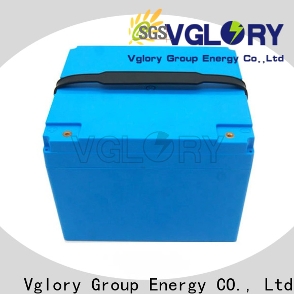 Vglory solar panel battery storage factory price for UPS