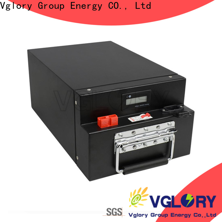Vglory solar panel battery storage factory price for telecom