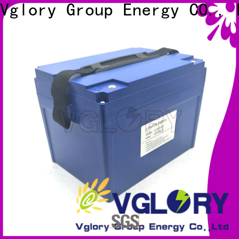 Vglory stable solar panel battery storage wholesale for military medical