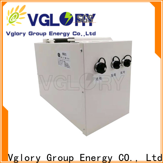 Vglory stable solar battery storage supplier for military medical