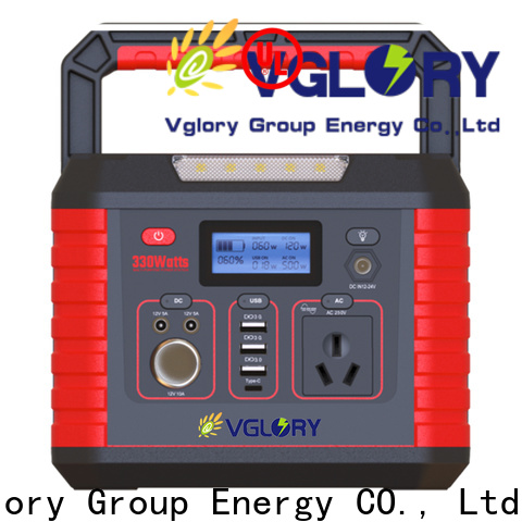 Vglory portable solar power station outdoor for wholesale