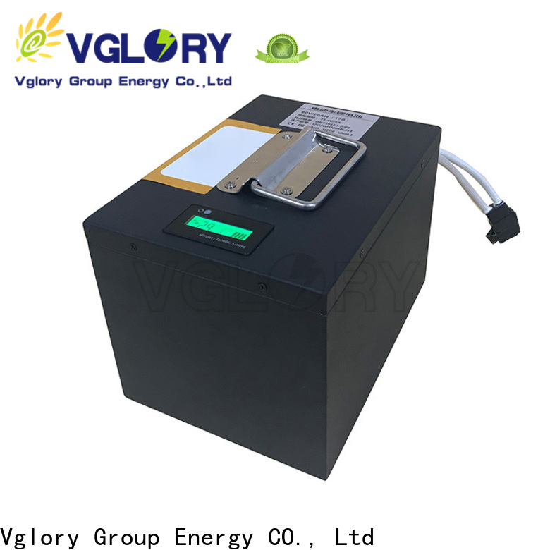 Vglory best solar battery wholesale for telecom