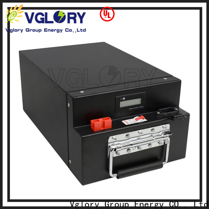 Vglory lithium ion solar battery wholesale for telecom