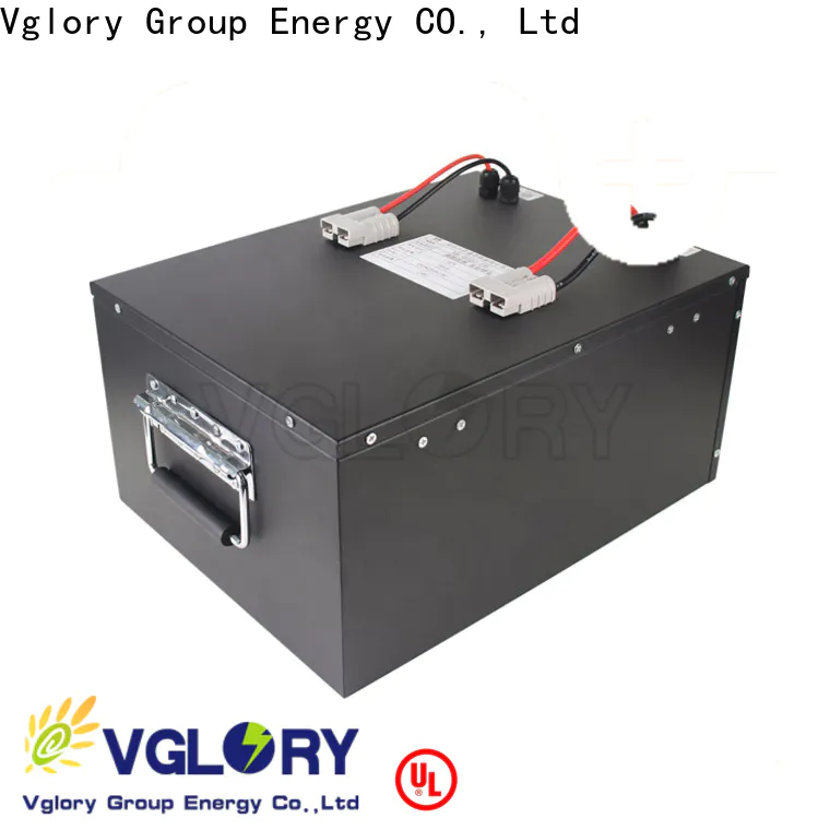 Vglory reliable 48 volt golf cart batteries factory price for e-tourist vehicle