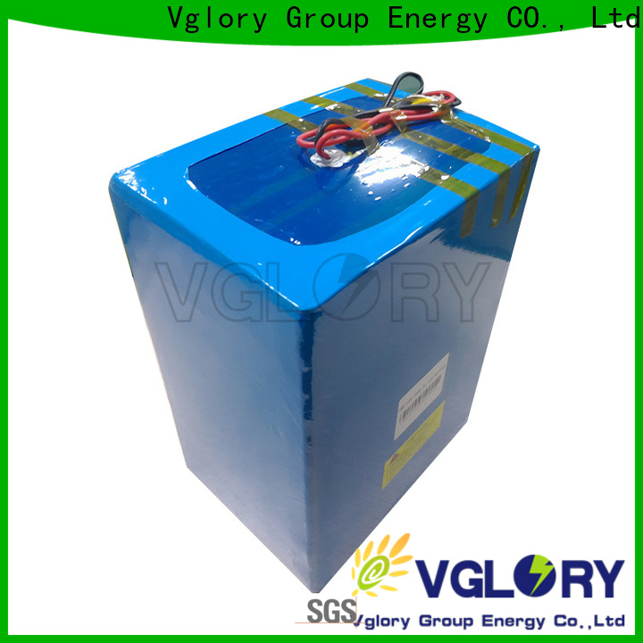 Vglory lithium golf cart batteries supplier for e-forklift