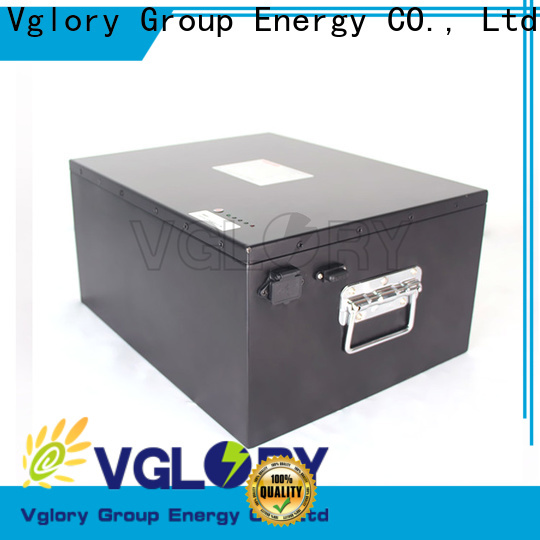 Vglory top quality 48 volt golf cart batteries supplier for e-forklift