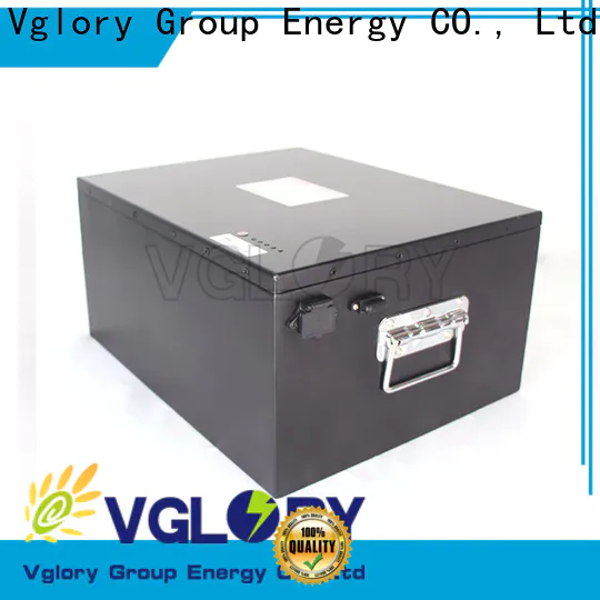 Vglory top quality 48 volt golf cart batteries supplier for e-forklift