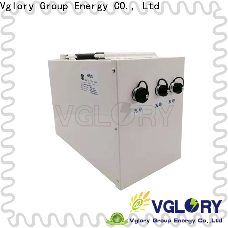 Vglory stable lithium solar batteries wholesale for solar storage