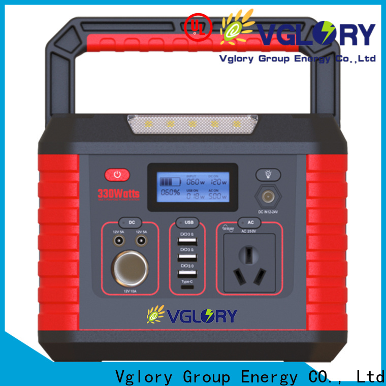 Vglory high-quality portable solar power station outdoor for wholesale