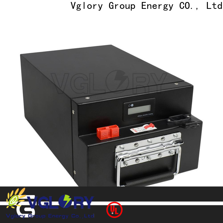 Vglory best solar battery factory price for UPS