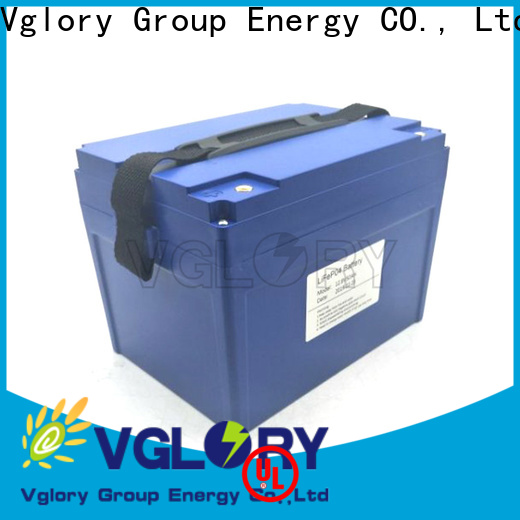 Vglory lifepo4 100ah factory for e-motorcycle