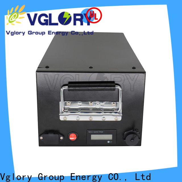 Vglory solar power battery storage factory price for solar storage