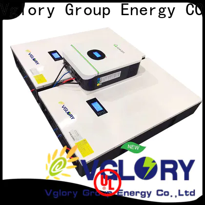 Vglory cost-effective solar powerwall supplier for customization