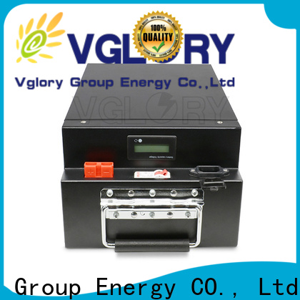 Vglory deep cycle battery solar factory price for UPS