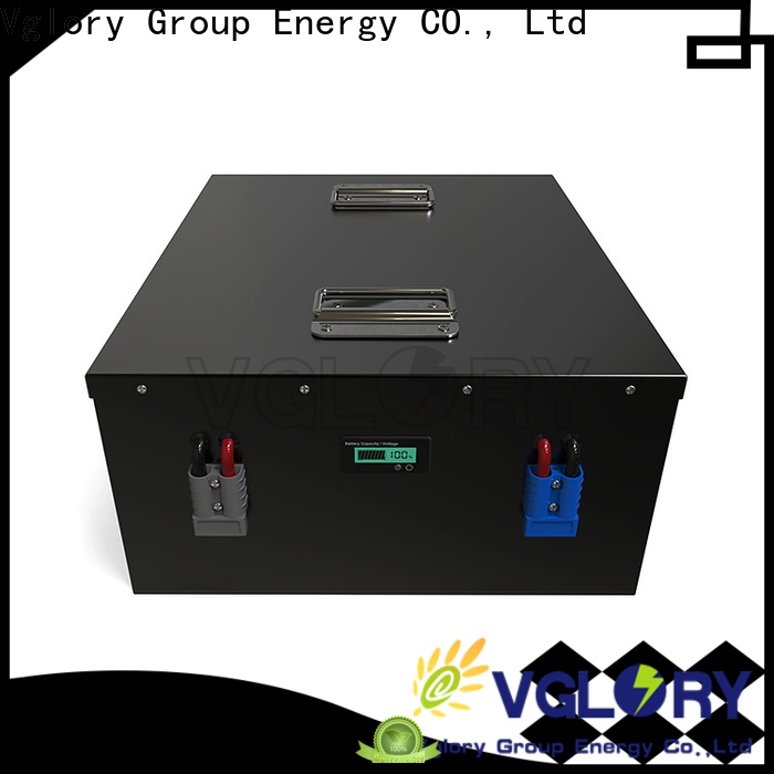 Vglory sturdy deep cycle battery solar wholesale for solar storage