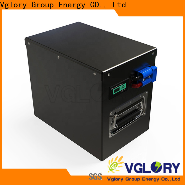 Vglory best solar battery supplier for telecom