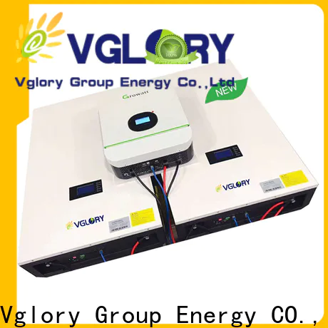 Vglory solar powerwall supplier for customization