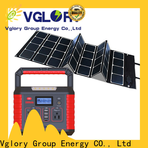 Vglory solar powered generator for home factory for wholesale