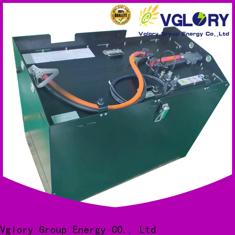 Vglory hot-sale lift truck battery manufacturer fast delivery