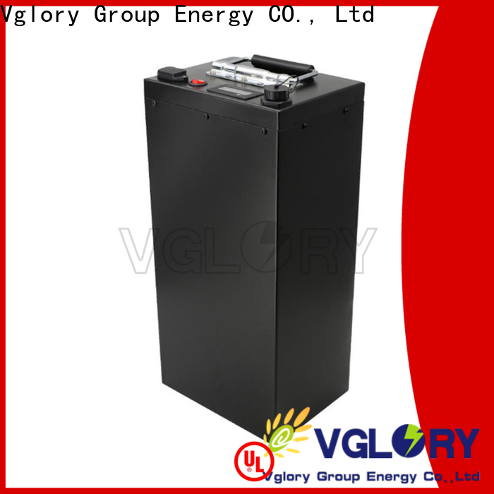 Vglory lithium ion rv battery factory price for military medical