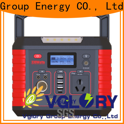 Vglory portable power station for camping factory supply for wholesale