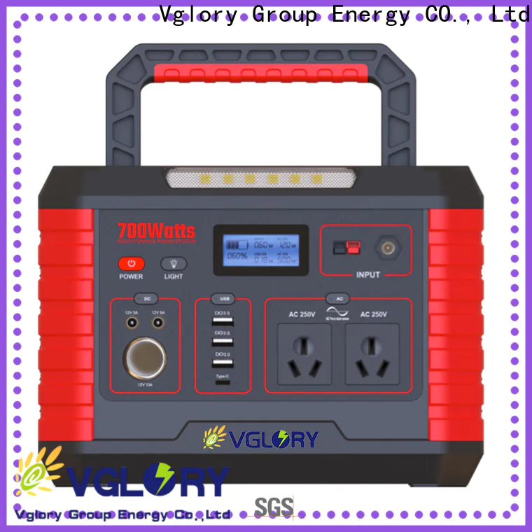 Vglory custom battery power station factory supply fast delivery