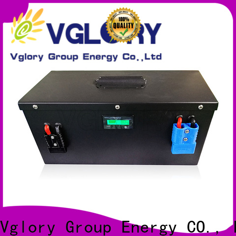 Vglory sturdy solar battery storage supplier for military medical