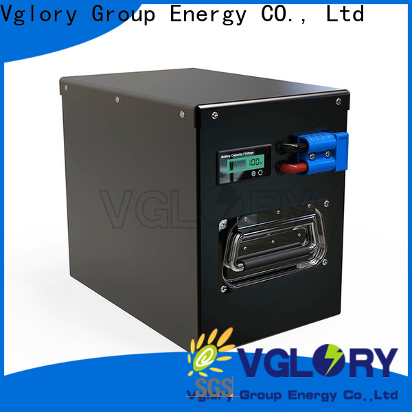 Vglory safety best solar battery factory price for UPS