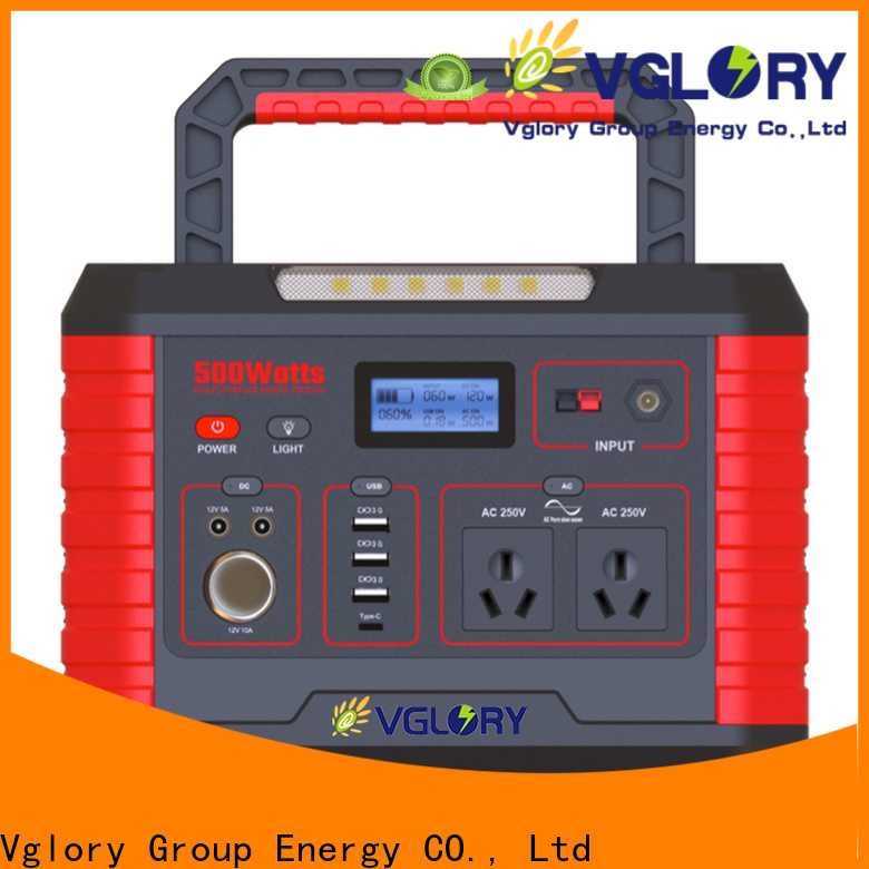 Vglory high-quality powerstation camping factory supply