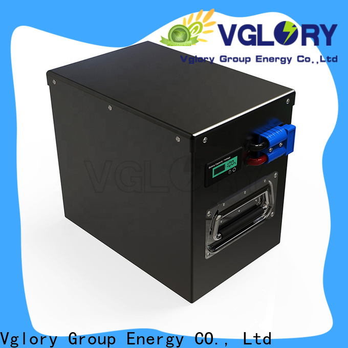 Vglory stable deep cycle battery solar factory price for UPS