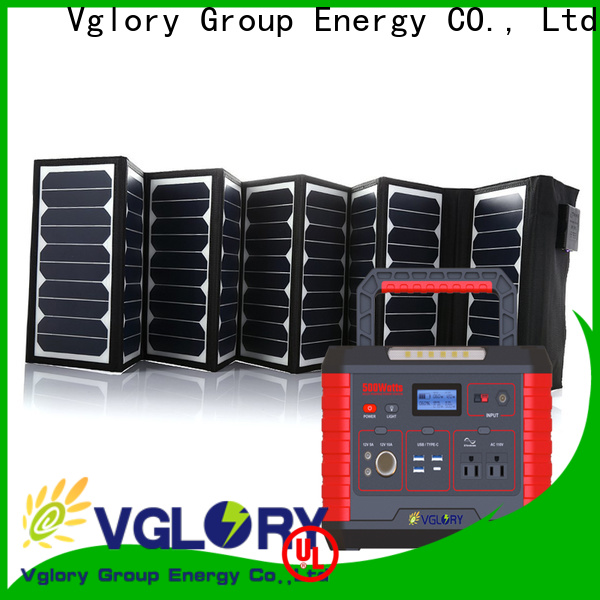 Vglory solar powered generator for home manufacturer fast delivery