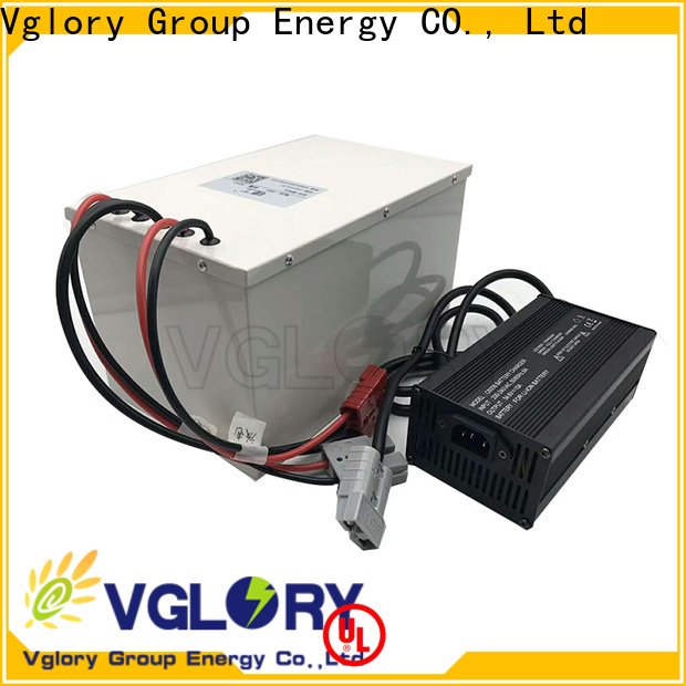 Vglory lithium ion rv battery factory price for UPS