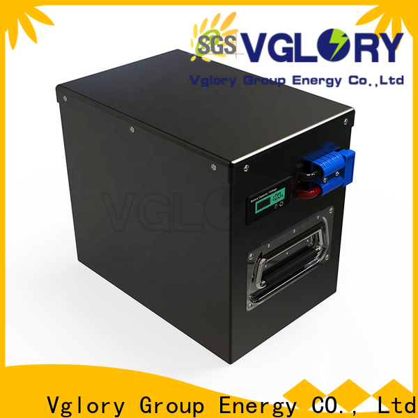 Vglory professional solar battery storage system supplier for UPS