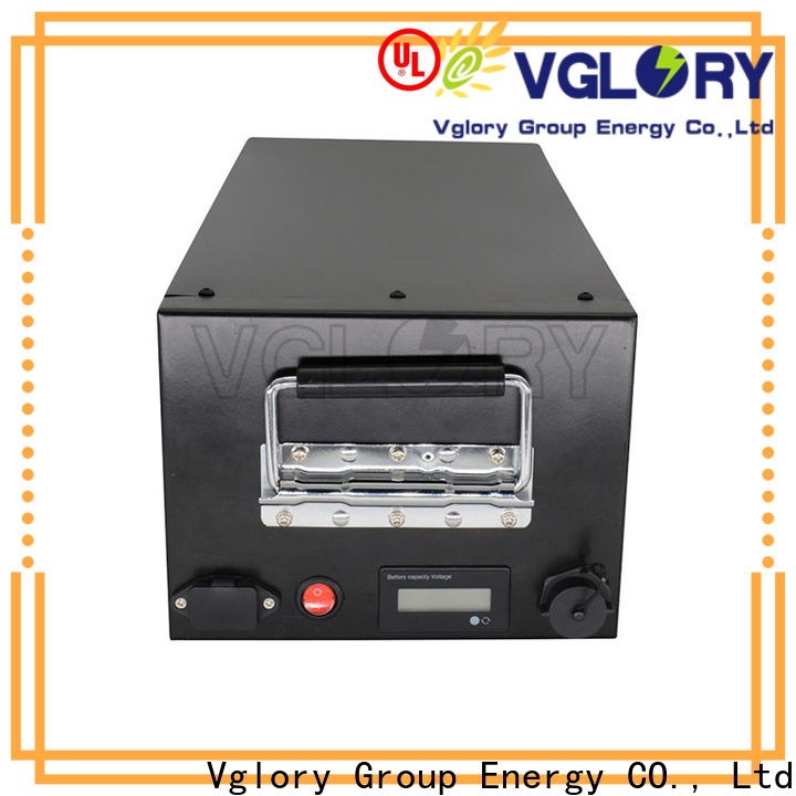 Vglory reliable solar power battery storage factory price for telecom
