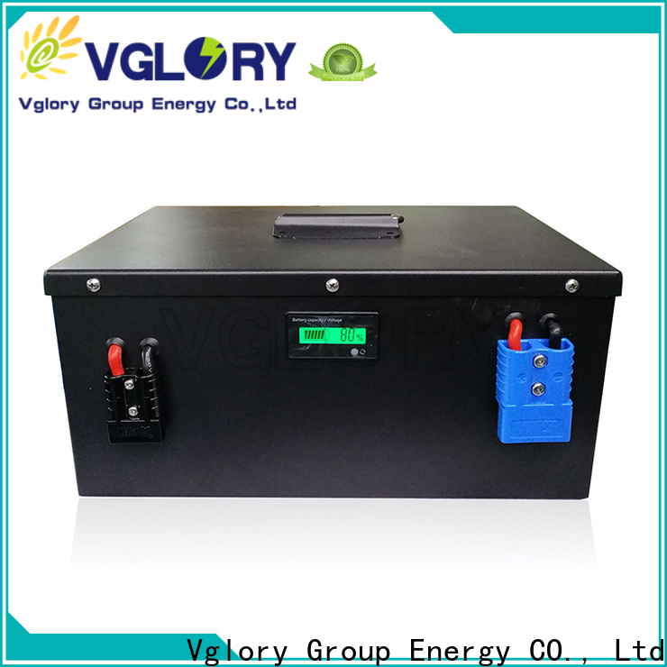Vglory eco-friendly lithium motorcycle battery supplier for e-rickshaw