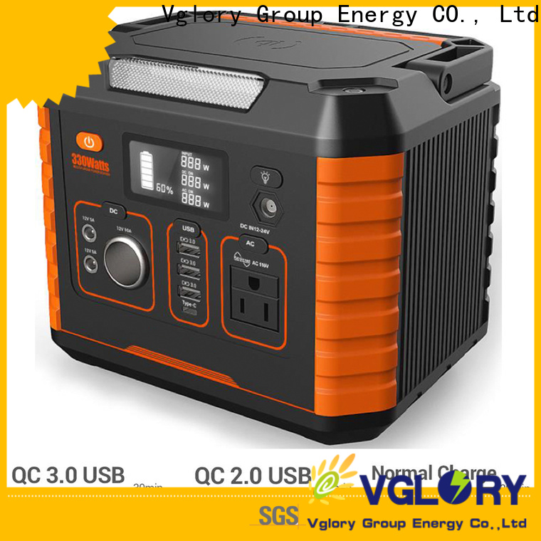 Vglory high-quality portable power station for camping bulk supply