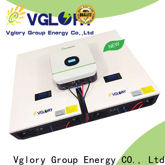 Vglory cost-effective solar powerwall factory supply oem&odm