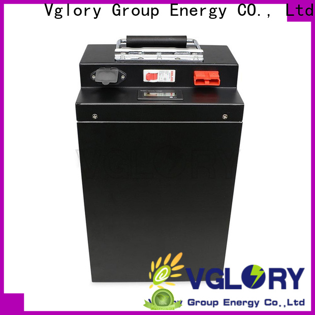 Vglory lithium ion car battery wholesale for solar storage