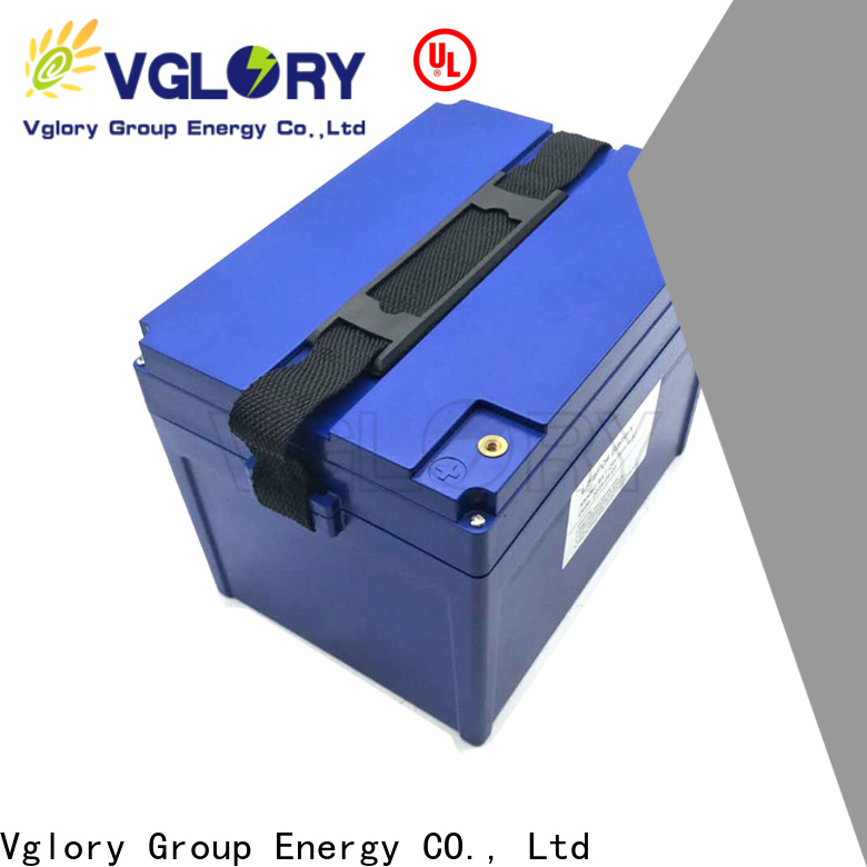 Vglory quality lithium batteries factory price for solar storage