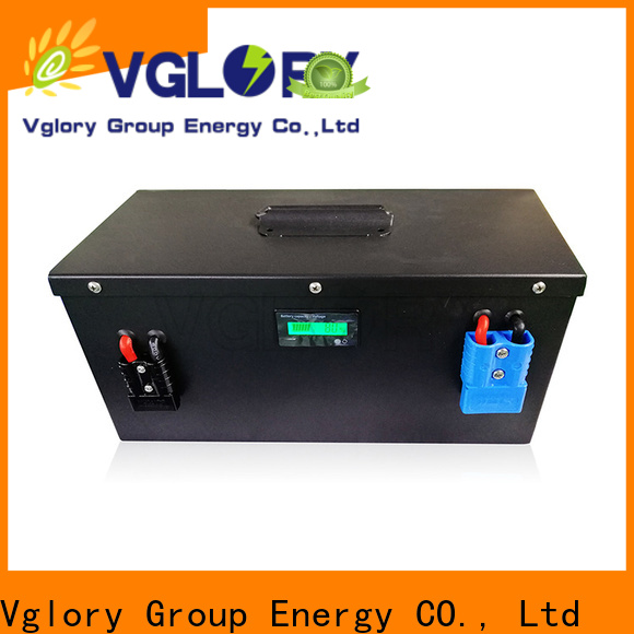 Vglory solar power battery storage supplier for UPS