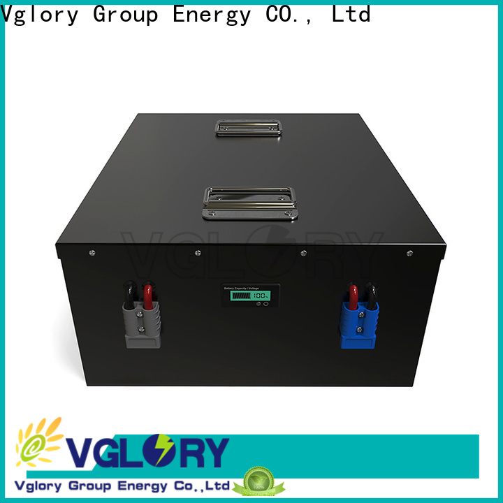 Vglory safety solar batteries for home wholesale for telecom