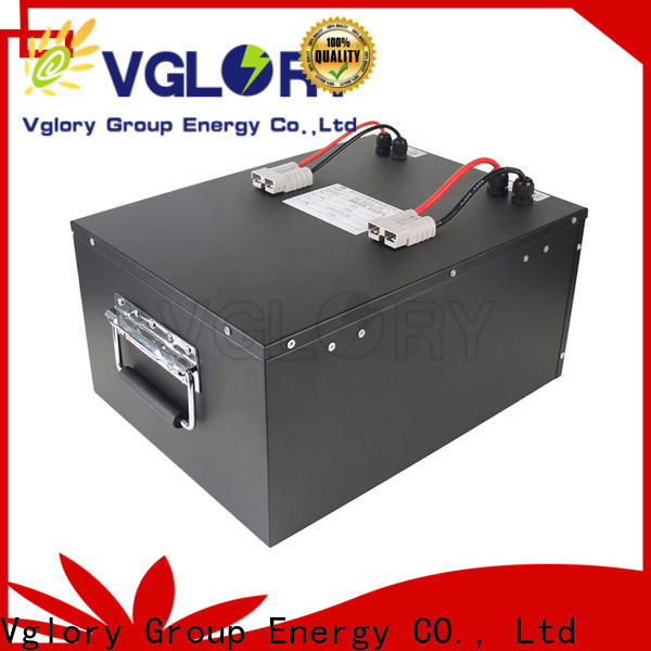 Vglory 48 volt golf cart batteries supplier for e-golf cart